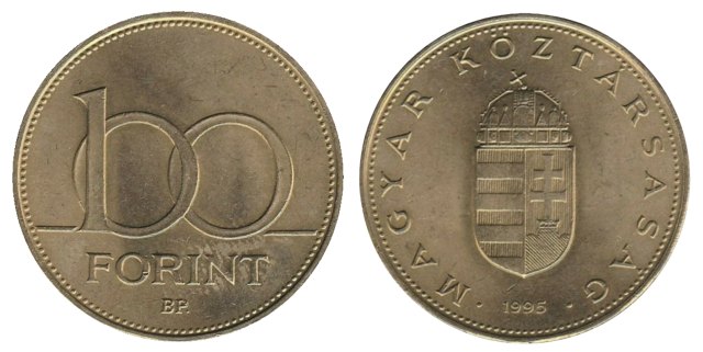 1995-ös 100 forintos - (1995 100 forint)