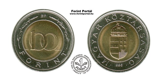 1996-os 100 forintos - (1996 100 forint)