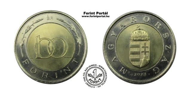2023-as 100 forintos - (2023 100 forint)