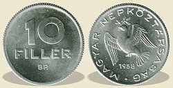 1958-as 10 fillér - (1958 10 fillér)
