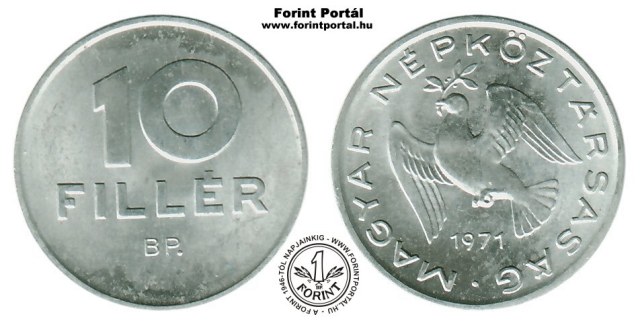 1971-es 10 fillres - (1971 10 fillr)