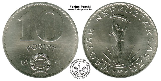 1971-es 10 forintos - (1971 10 forint)