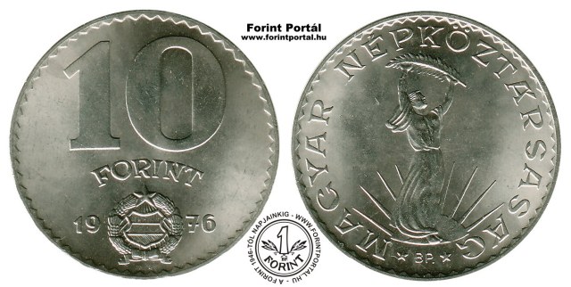 1976-os 10 forintos - (1976 10 forint)