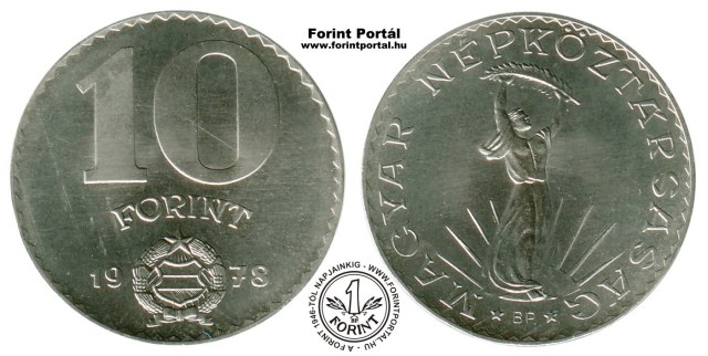 1978-as 10 forintos - (1978 10 forint)