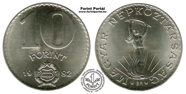 1982-es 10 forintos - (1982 10 forint)