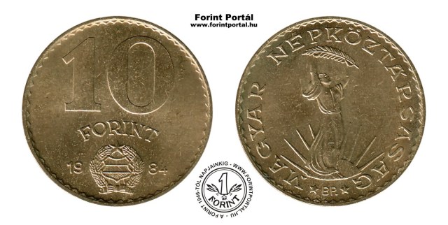 1984-es 10 forintos - (1984 10 forint)