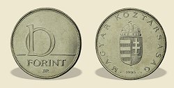 1995-ös 10 forintos - (1995 10 forint)