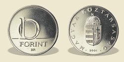 2001-es 10 forint - (2001 10 forint)