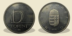 2016-os 10 forintos - (2016 10 forint)