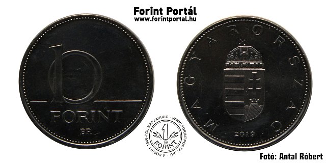 2019-es 10 forintos - (2019 10 forint)