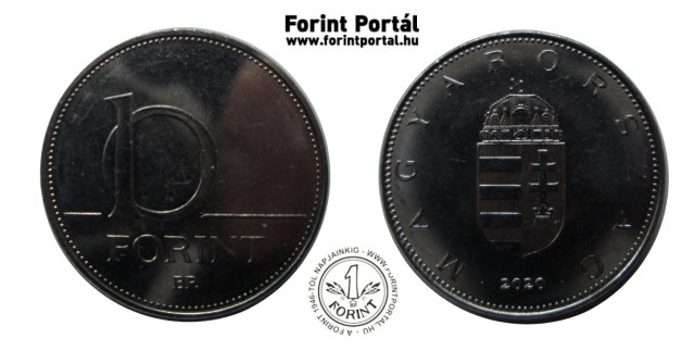 2020-as 10 forintos - (2020 10 forint)