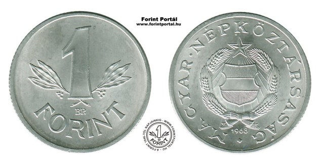 1968-as 1 forintos - (1968 1 forint)