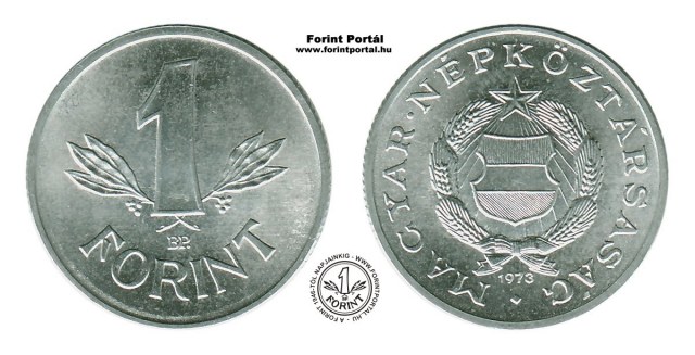 1973-as 1 forintos - (1973 1 forint)