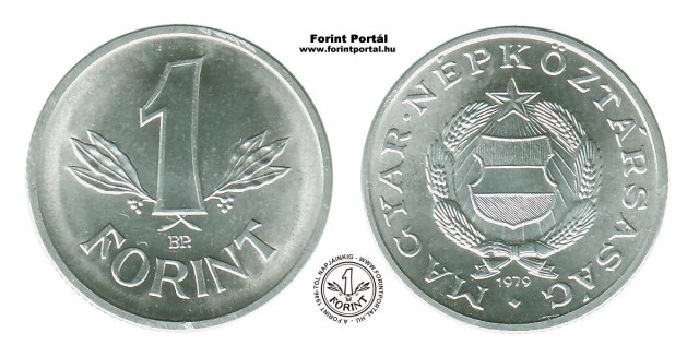 1979-es 1 forintos - (1979 1 forint)