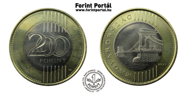 2023-as 200 forintos - (2023 200 forint)