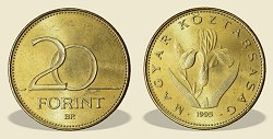 1995-ös 20 forintos - (1995 20 forint)