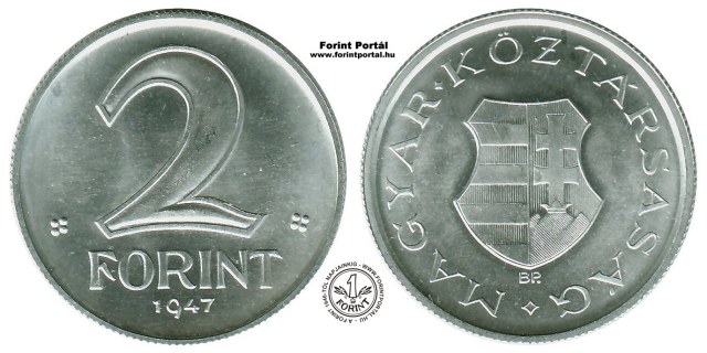 1947-es 2 forintos - (1947 2 forint)