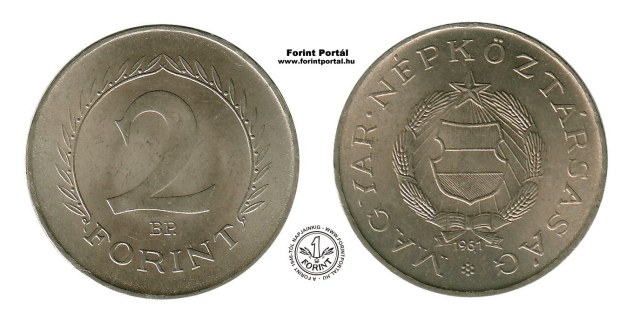 1961-es 2 forintos - (1961 2 forint)