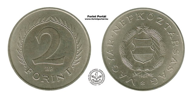 1962-es 2 forintos - (1962 2 forint)