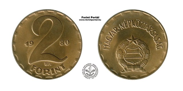 1980-as 2 forintos - (1980 2 forint)
