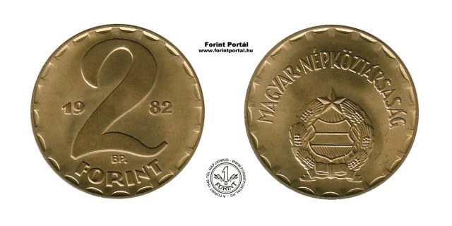 1982-es 2 forintos - (1982 2 forint)