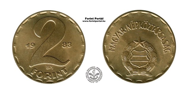 1983-as 2 forintos - (1983 2 forint)