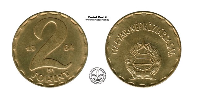 1984-es 2 forintos - (1984 2 forint)