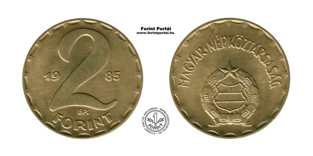 1985-ös 2 forintos - (1985 2 forint)