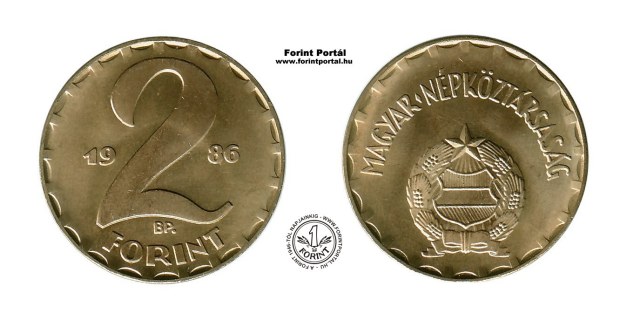 1986-os 2 forintos - (1986 2 forint)