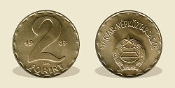 1987-es 2 forintos - (1987 2 forint)