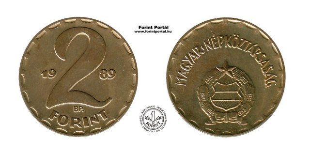1989-es 2 forintos - (1989 2 forint)