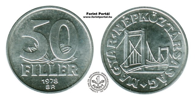 1978-as 50 filléres - (1978 50 fillér)