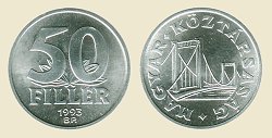 1993-as 50 filléres - (1993 50 fillér)