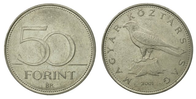 2001-es 50 forintos - (2001 50 forint)