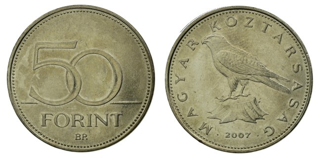 2007-es 50 forintos - (2007 50 forint)