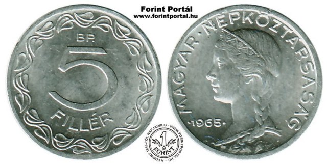 1965-ös 2 filléres - (1965 2 fillér)