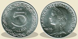 1978-as 5 filléres - (1978 5 fillér)