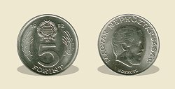 1972-es 5 forintos - (1972 5 forint)