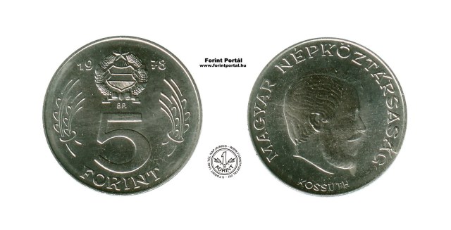 1978-as 5 forintos - (1978 5 forint)