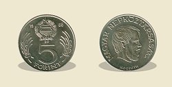 1985-ös 5 forintos - (1985 5 forint)
