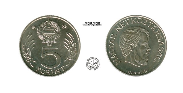 1985-ös 5 forintos - (1985 5 forint)