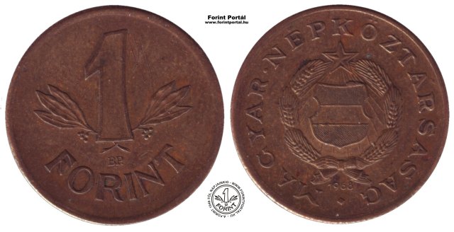 1968-as rz 1 forintos