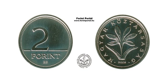 2008-as 2 forintos BU - (2008 2 forint)