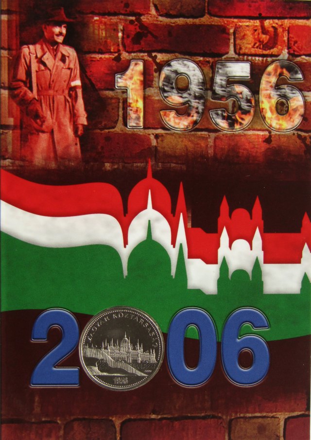 2006. vi forgalmi rms bliszter 1956-os Magyar forradalom s Szabadsgharc forint emlkrms bliszter