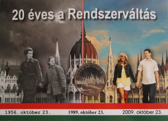 2009. vi forgalmi rms bliszter 20 ves a rendszervlts forint emlkrms bliszter