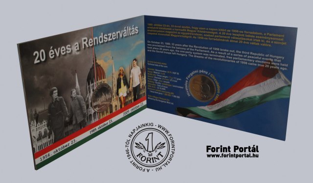 2009. vi forgalmi rms bliszter 20 ves a rendszervlts forint emlkrms bliszter