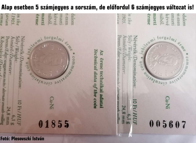 2005. vi els napi veret, bliszter Jzsef Attila szletsnek 100. vforduljnak emlkre - tbb szmjegy