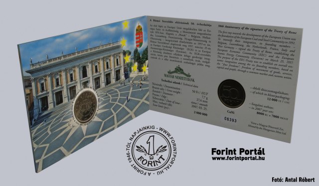 2007. vi els napi veret, bliszter A Rmai Szerzds alrsnak 50. vfordulja