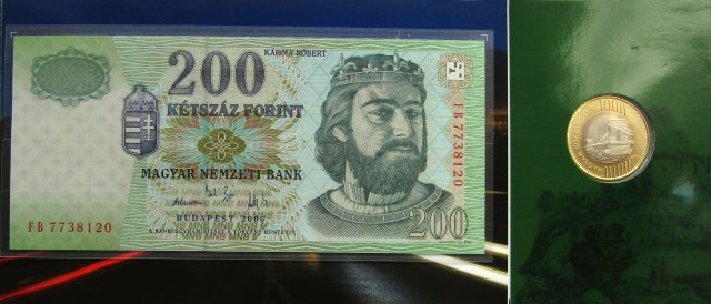2009. vi els napi veret, bliszter Magyarorszg j 200 forintos rmje