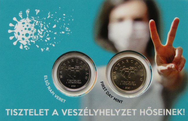 2020. vi els napi veret, bliszter Tisztelet a veszlyhelyzet hseinek